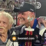 Stock car racing scene representing Gary Myers' NASCAR and Bowman Gray legacy