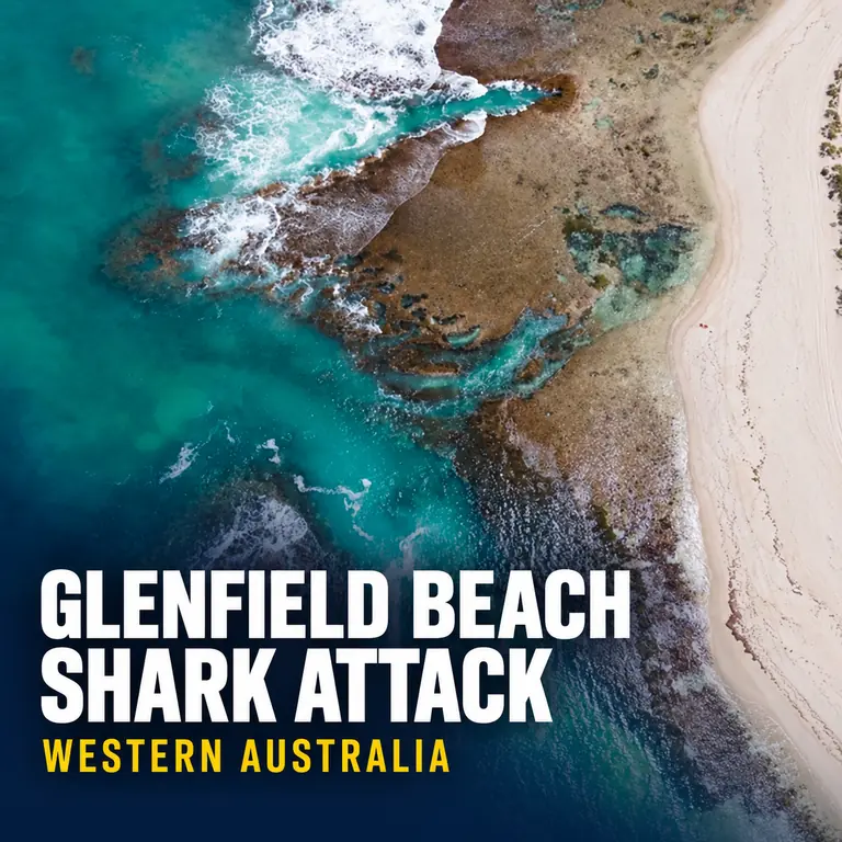 Shark Spotted Just 40m Offshore After Glenfield Beach Attack in Western Australia