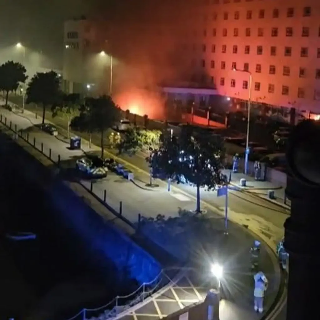 Grand Burstin Hotel Fire: 200 Evacuated in Major Folkestone Blaze