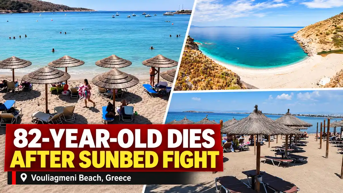 82-Year-Old Dies After Greece Beach Sunbed Fight as Police Arrest 21-Year-Old Woman