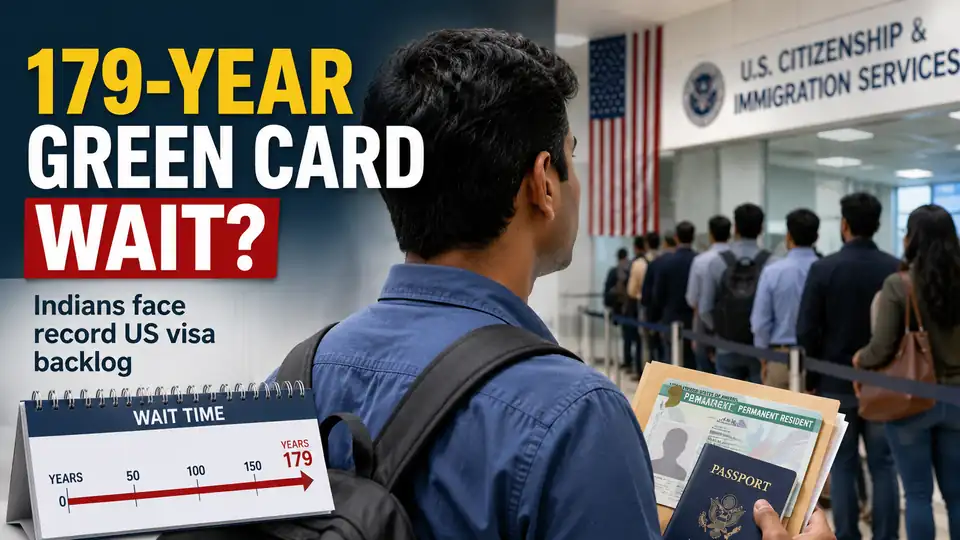 Indian Green Card wait could reach 179 years amid growing US employment-based visa backlog