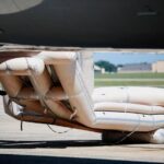 Trump Air Force One emergency slide