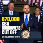 JD Vance Cuts Off 870,000 SBA Borrowers—but Are They Proven Fraudsters?