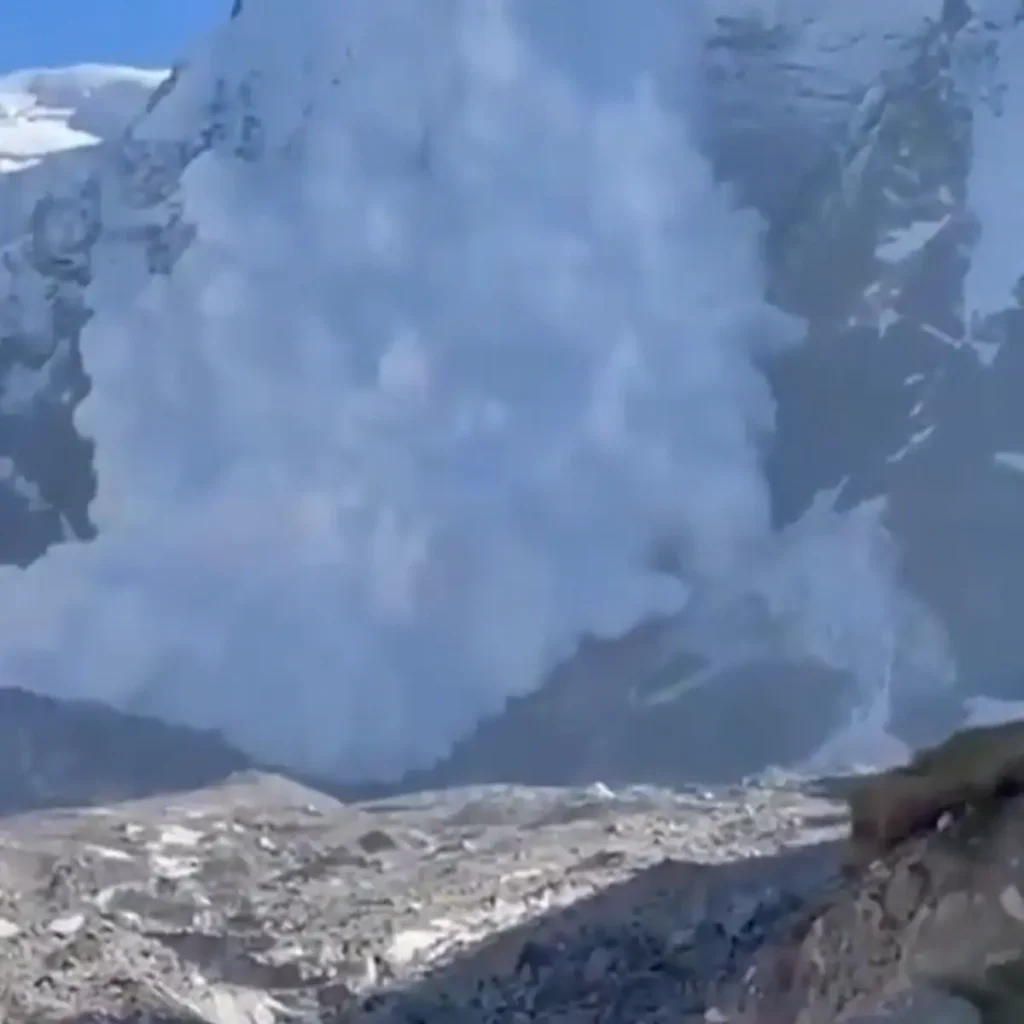Rescuers search Mount Mizhirgi after deadly avalanche