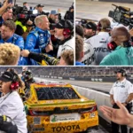 Ryan Blaney and Carson Hocevar Fight on Pit Road After Bristol Crash