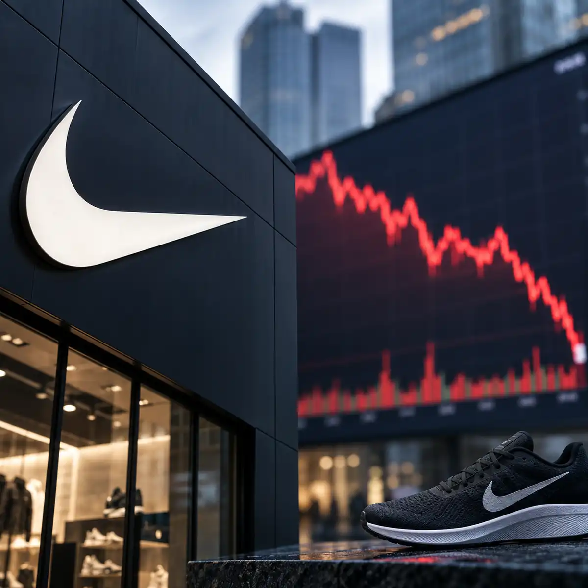 Nike (NKE) Stock Hits 12-Year Low at $36.22 After 43% Slide in 2026