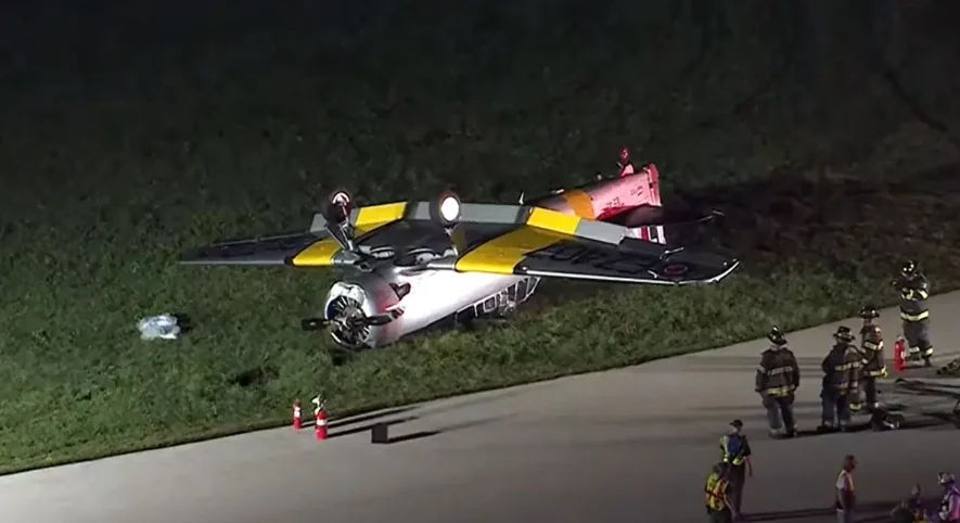 WWII-Era Plane Crashes in Pennsylvania; Pilot Pulled From Overturned Aircraft