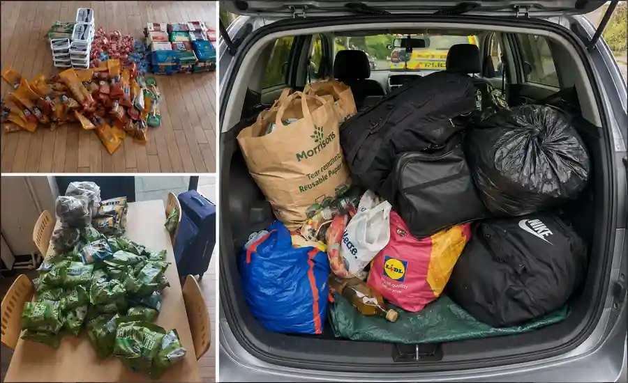 Peterborough police find £5,000 of suspected stolen food and goods in car boot