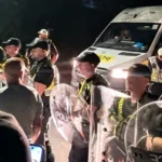 Portsmouth Protest Latest: Officers Injured