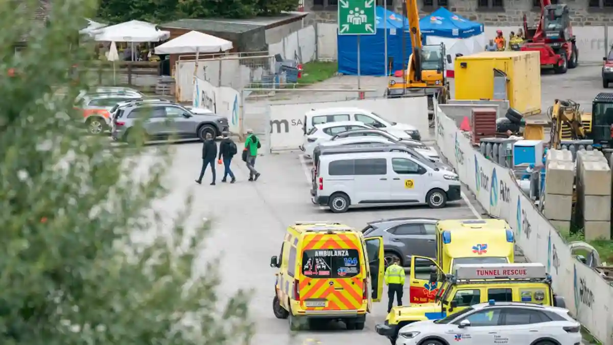 Ritom Power Plant Explosion in Switzerland