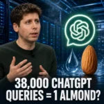 Sam Altman Says 38,000 ChatGPT Queries Use One Almond’s Water