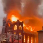 St. Agnes Church Destroyed in Toledo Fire