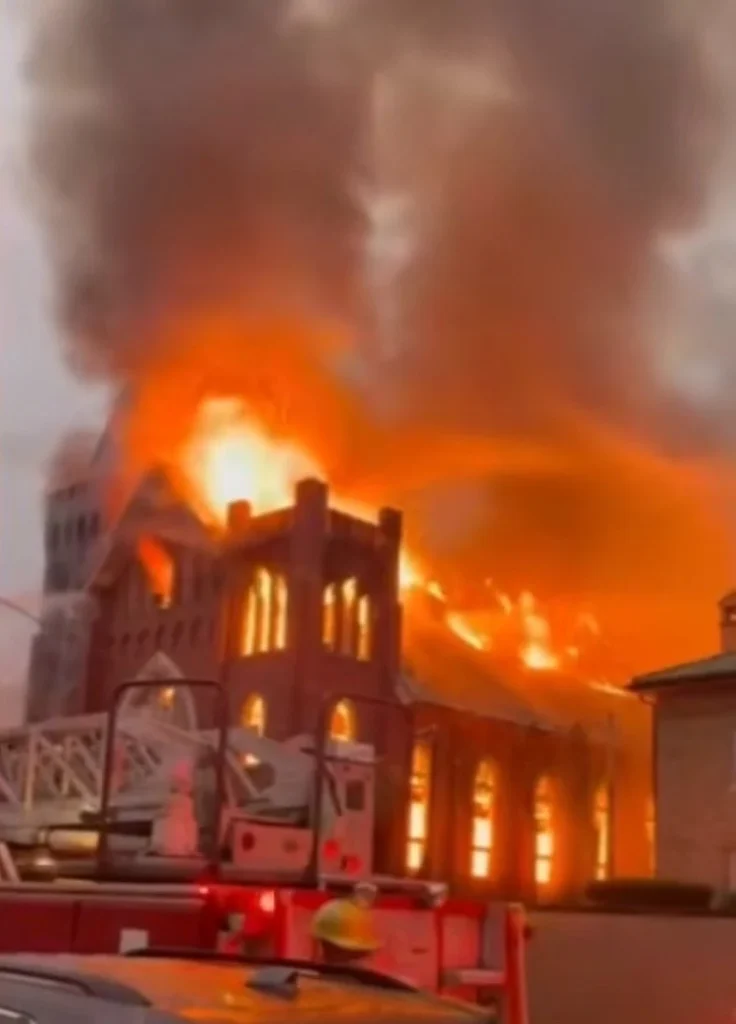 St. Agnes Church Destroyed in Toledo Fire