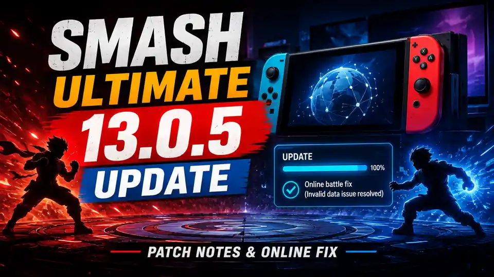 Super Smash Bros. Ultimate Update 13.0.5 patch notes