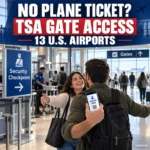 TSA non-ticketed visitor access at U.S. airports