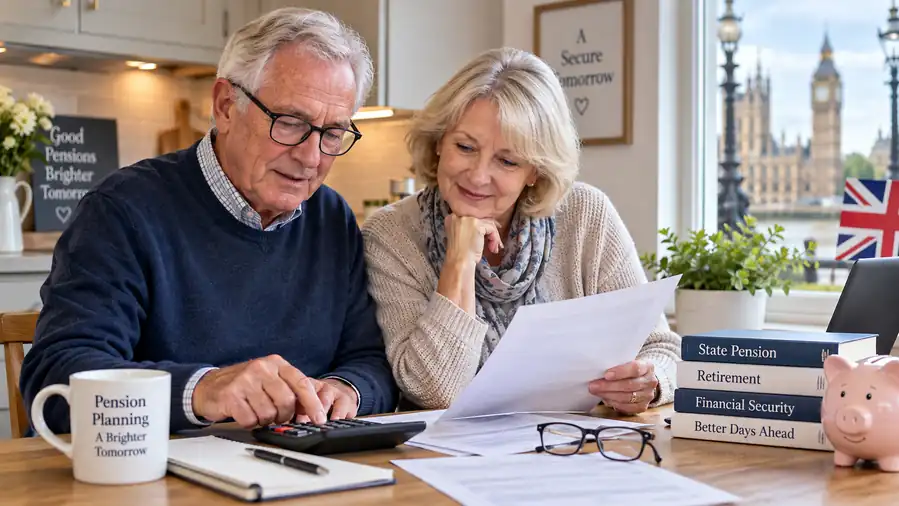 UK pensioners reviewing finances ahead of a possible £488 State Pension rise in April 2027