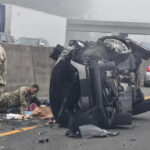 Soldiers Disarm Woman Accused of Attacking Two Girls After I-5 Crash