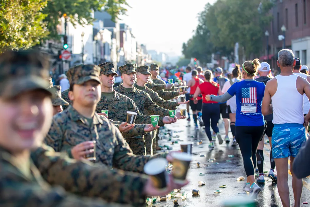 Marine Corps Marathon event photograph