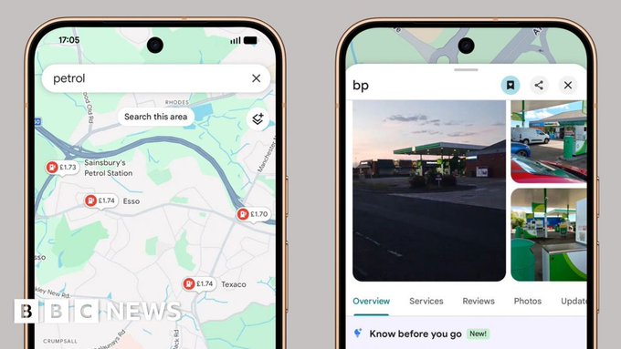 Google Maps Now Shows UK Fuel Prices — How to Find Cheapest Petrol and Diesel