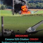Cessna Citation Crashes on Takeoff at Bedford County Airport