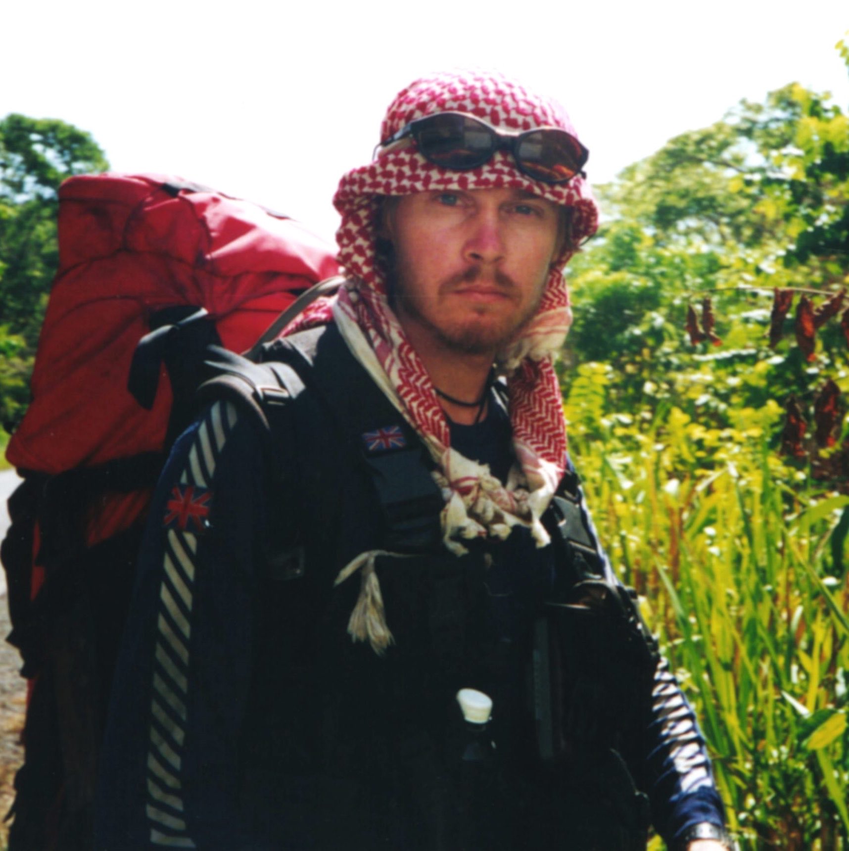 Karl Bushby, the British adventurer undertaking the Goliath Expedition