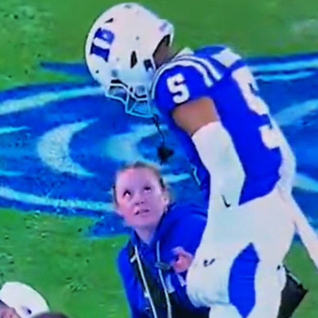 Duke’s Kimari Robinson Draws Backlash Over Female Trainer Exchange