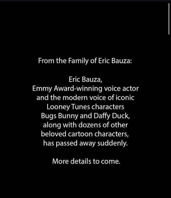 Eric Bauza, voice actor known for Bugs Bunny and Daffy Duck
