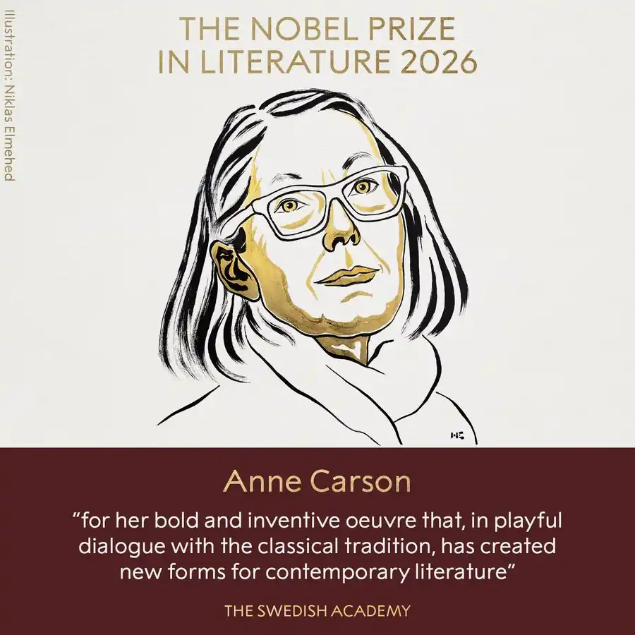 Anne Carson Wins 2026 Nobel Prize in Literature
