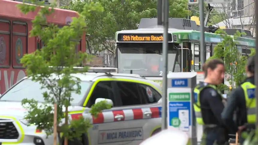 Woman, 51, Stabbed in Neck During Random Melbourne Tram Attack