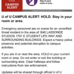 University of Utah Gun Scare
