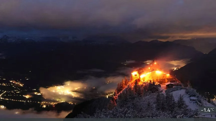 Hitler’s Eagle’s Nest Engulfed in Flames in Germany, Suspect Detained as Arson Probe Begins