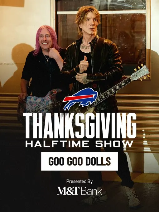 Goo Goo Dolls to Headline Bills Thanksgiving Halftime Show 2026: Time and TV Details