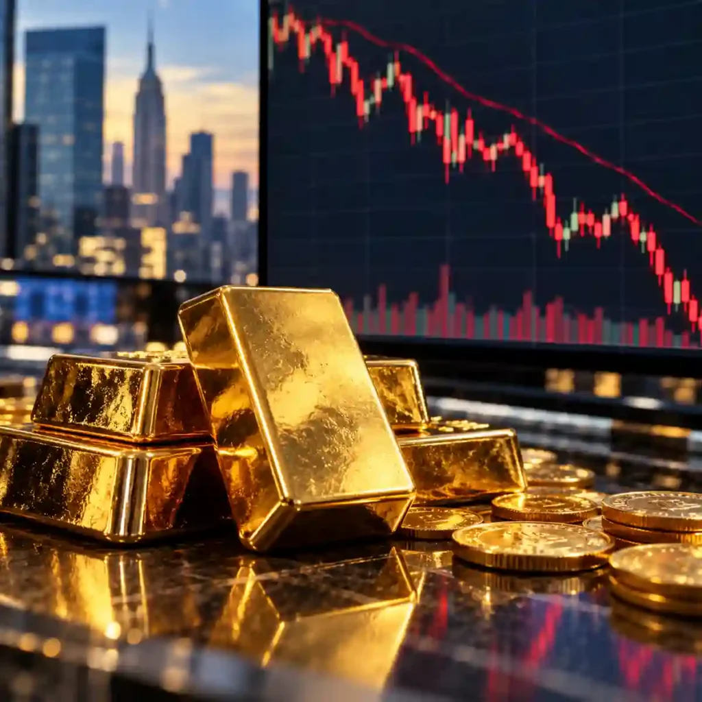 Gold Tumbles $70 as Price Falls Below $4,100 in Sudden Market Drop