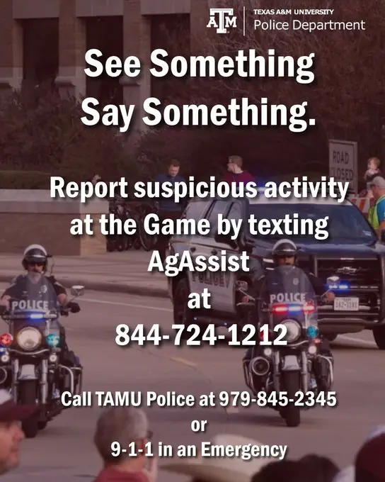 Texas A&M Police Go Viral for Wild Kyle Field Updates During Arkansas Game