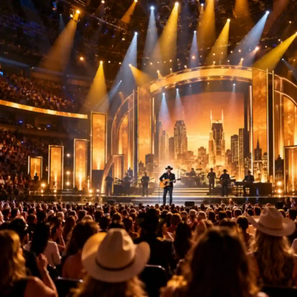 Bridgestone Arena in Nashville, hosting the 60th Annual CMA Awards on November 18, 2026.