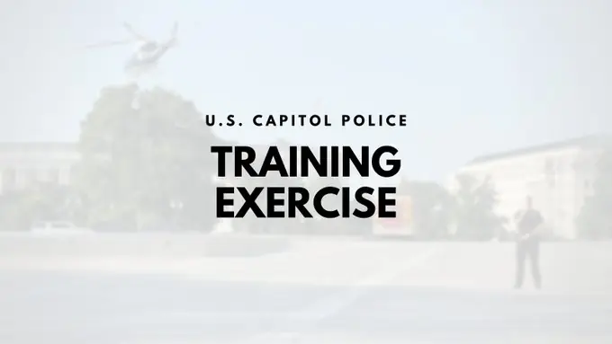 U.S. Capitol Police Warn of Helicopters and Simulated Gunfire on Sunday