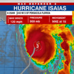 Hurricane Isaias Category 3